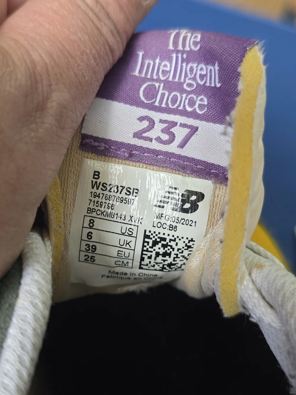 New Balance 237 WS237SR Yellow Green Suede Sneakers Women’s 8 - Picture 14 of 15